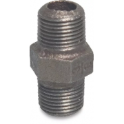 3/4" WELDABLE STEEL NIPPLE MALE THREAD - BUTT WELD